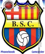 Barcelona tema screenshot