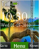 Colorful Lake View HD theme screenshot