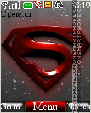 Скриншот темы Superman Logo 02