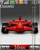 Ferrari Formula 1 tema screenshot