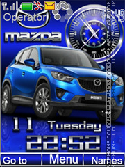 Mazda CX5 es el tema de pantalla