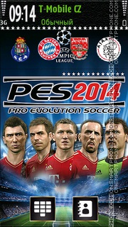 Pro Evolution Soccer 2014 theme screenshot