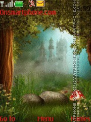 Fantasy Forest tema screenshot