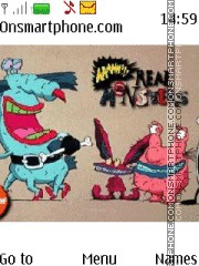 Real Monsters tema screenshot