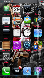 Скриншот темы Derrick Rose - Chicago Bulls