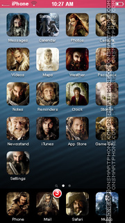 Hobbit tema screenshot