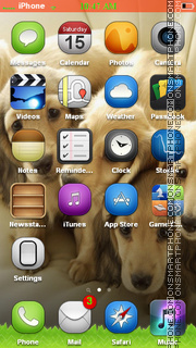 Puppy 09 tema screenshot