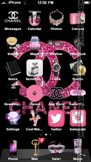 Chanel 05 tema screenshot