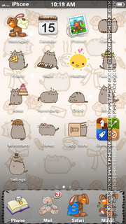 Simons Cat theme screenshot