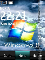 Capture d'écran Windows 8 21 thème