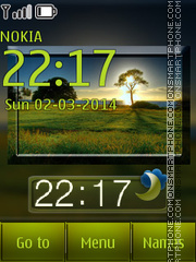 Spring Landscape tema screenshot