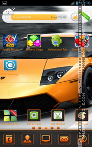 Lamborghini Murcielago 03 tema screenshot