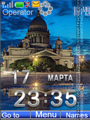 St.Petersburg tema screenshot