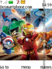 Capture d'écran Lego Marvel Super Heroes thème