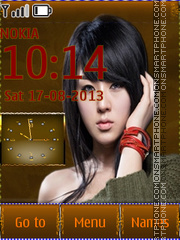 Smart Beauty Asian Girl theme screenshot