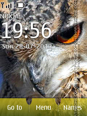 Owl wings tema screenshot