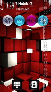 3D Red 2014 tema screenshot