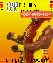 Hulk Hogan 2 Theme-Screenshot