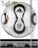 Animated Soccer Ball 02 tema screenshot