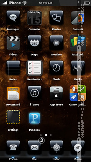 Lion HD for iPhone 5 es el tema de pantalla