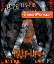 Half Life 03 theme screenshot