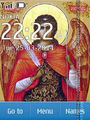 Archangel Michael tema screenshot