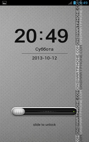 Touch Theme GO Locker tema screenshot