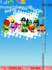 Скриншот темы Happy Tree Friends