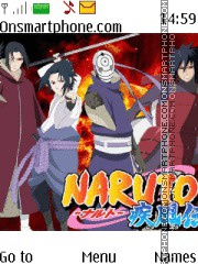 Naruto Clan Uchiha es el tema de pantalla