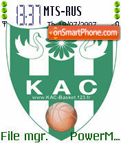 Kac Basket tema screenshot