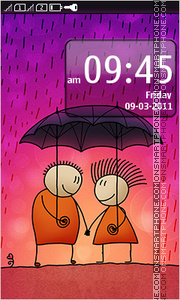 Last tango in Rain Theme-Screenshot