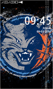 Capture d'écran NBA Charlotte Bobcats thème