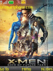 Скриншот темы X-Men Days of Future Past