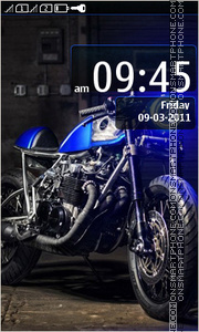 American Bike theme screenshot