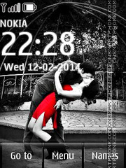 Couple in Love 02 tema screenshot