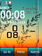 Samsung Galaxy S3 Live Digital tema screenshot