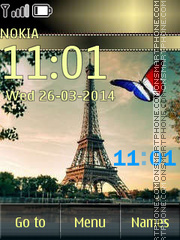 Paris 17 tema screenshot