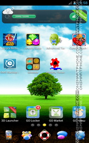 Lonely Tree 03 tema screenshot