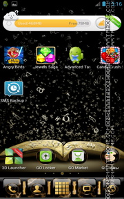 Intelligent Book es el tema de pantalla