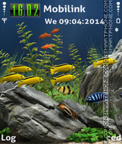Скриншот темы Aquarium