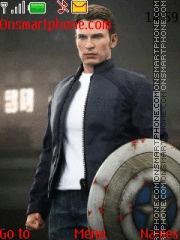 Captain America Steve Rogers tema screenshot