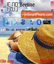 Summer Dream theme screenshot