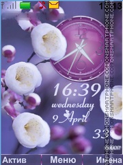 Bright colors of spring tema screenshot