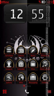 Angel Sign tema screenshot