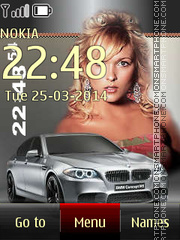 BMW and Blonde es el tema de pantalla