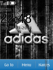 Capture d'écran Adidas 04 thème