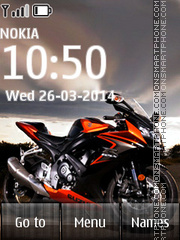 Cool Speed Bike Theme-Screenshot