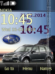 Subaru Forester 02 Theme-Screenshot