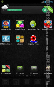 Carbon 07 tema screenshot