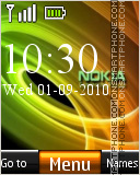 Abstract Nokia 07 theme screenshot
